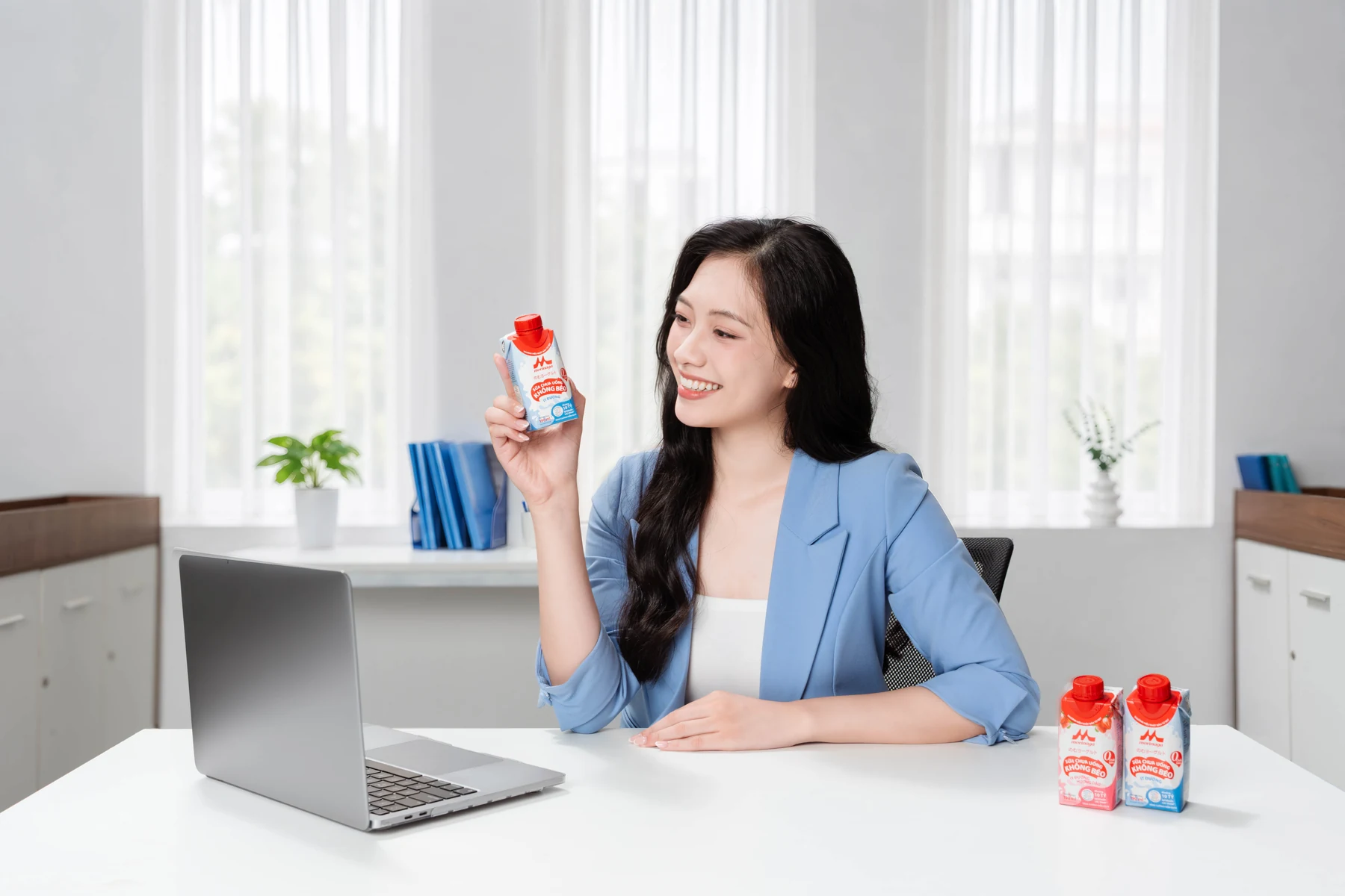 Sữa chua uống Morinaga đồng hành mỗi ngày